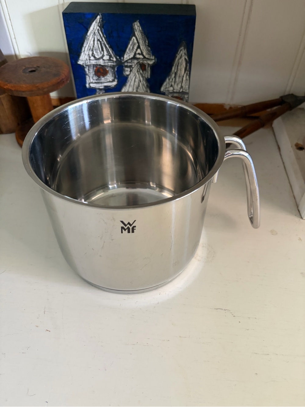 WMF Stainless Steel Milk Pot - Silver